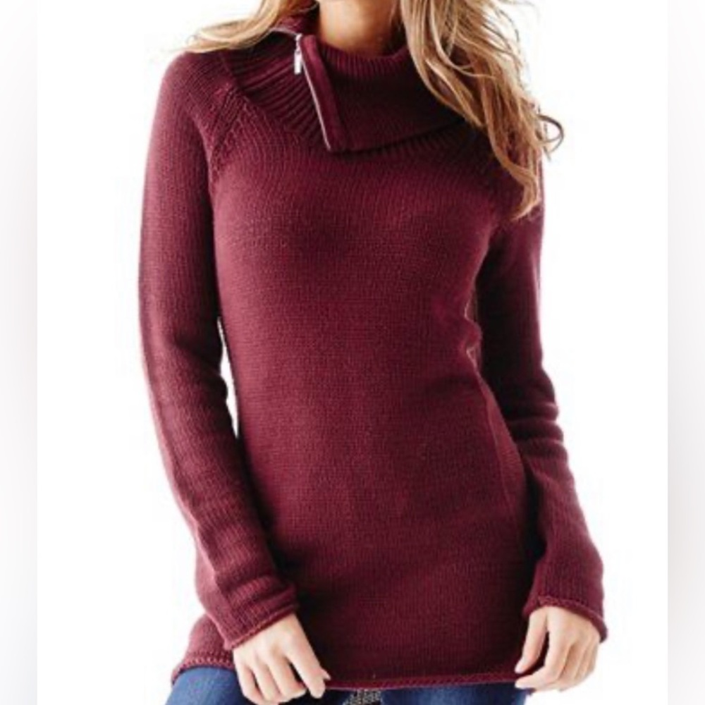 Guess Cowl Neck Sweater Dress Size L